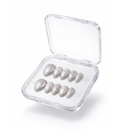 Frosted Snowflake  | Press-On Nails UAE | Reusable Gel Nails |