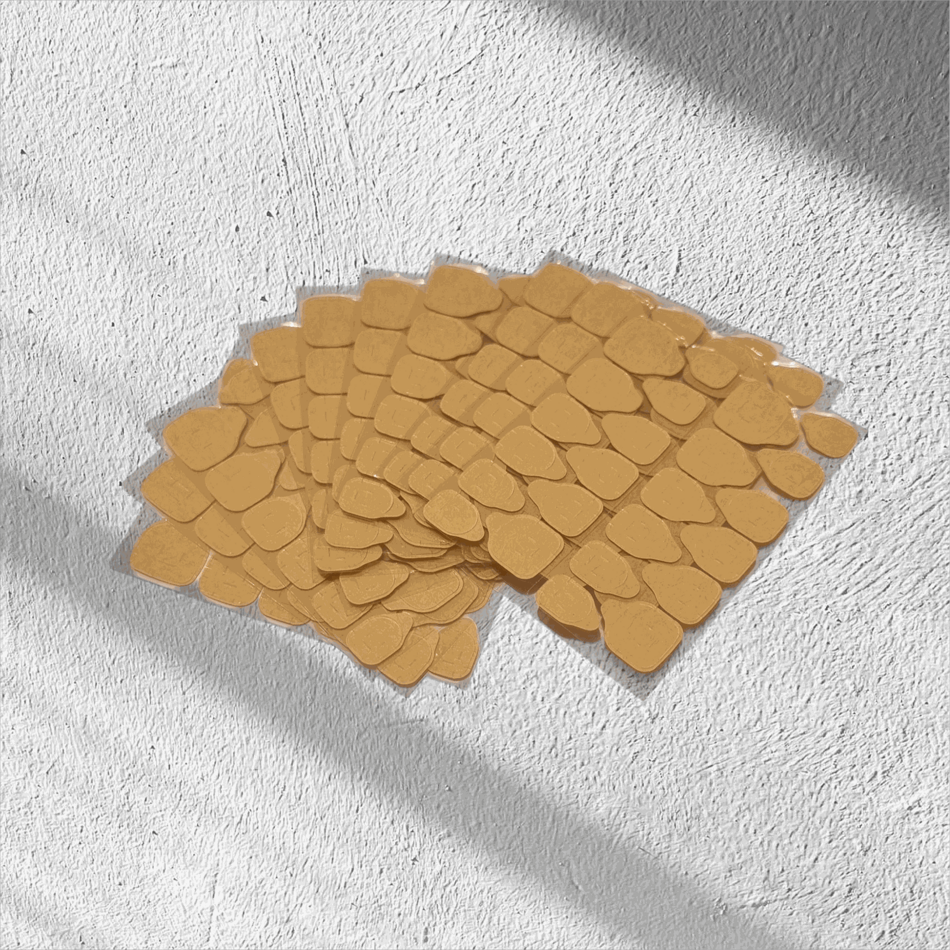 Image showcasing a long-lasting manicure achieved with Nail Addict adhesive stickers.